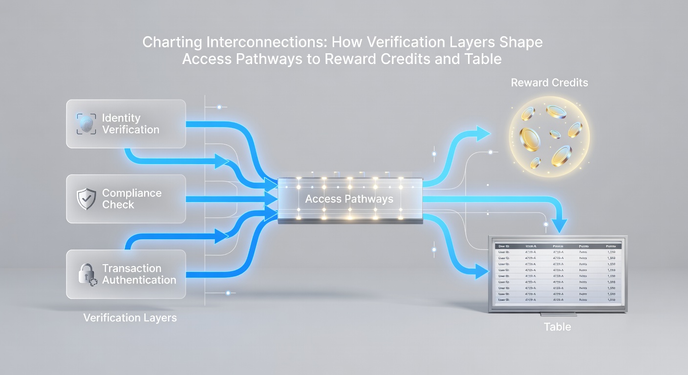 Mobile screen mockup illustrating verified access to live dealer tables and accumulated reward credits