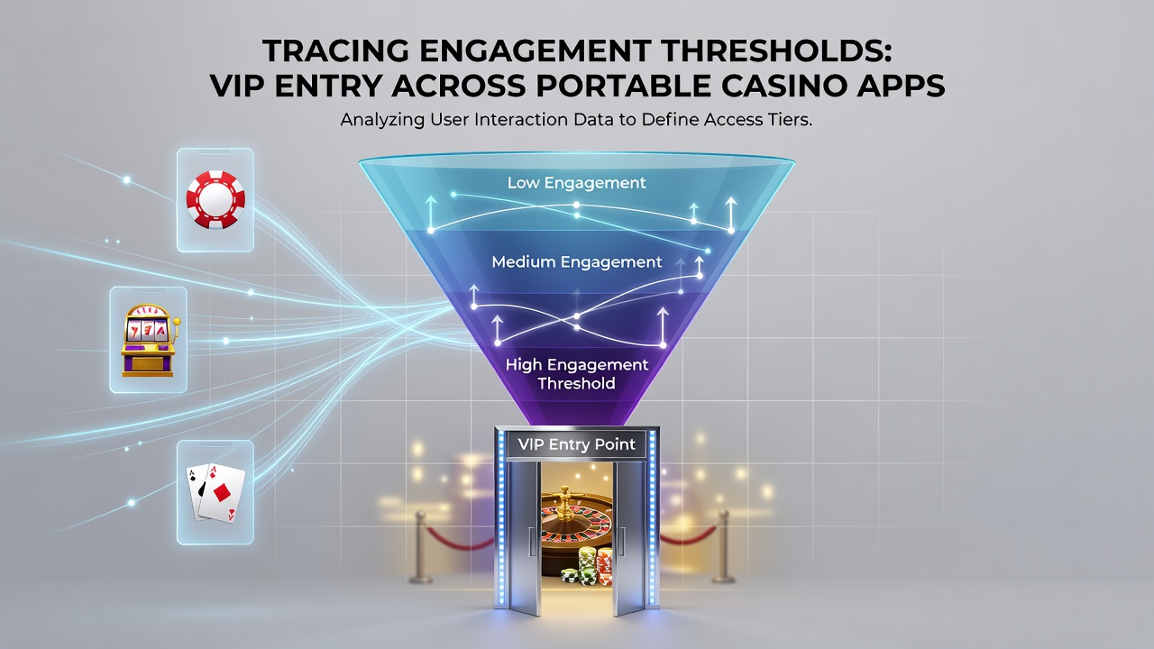 Analytics graph showing engagement thresholds and VIP conversion rates over time